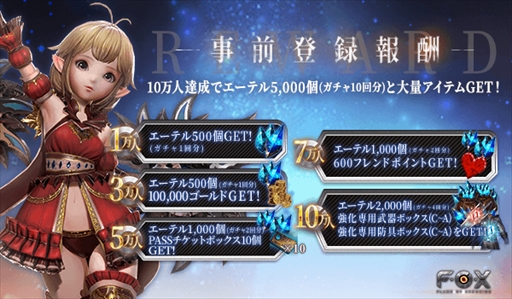 画像ギャラリー No.015のサムネイル画像 / 新作スマホ向けアクションRPG「FOX-Flame Of Xenocide-」,事前登録の受付が本日スタート