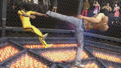 画像ギャラリー No.005のサムネイル画像 / PS4版「龍が如く3」,やり込み要素の1つ「地下闘技場」を紹介。限定ヒートアクションやタッグバトルで一味違ったバトルを楽しめる