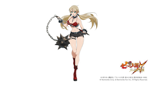 画像ギャラリー No.002のサムネイル画像 / 「七つの大罪 〜光と闇の交戦〜」にオリジナルキャラ「爆裂女王 ロキシー」が登場