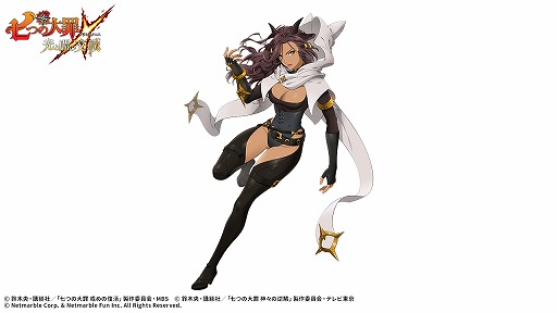 画像ギャラリー No.002のサムネイル画像 / 「七つの大罪 光と闇の交戦」オリジナルキャラとなる守護神 カミラが登場