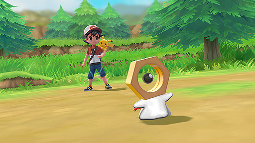 ポケモンgo に現れた謎のポケモンは メルタン ポケットモンスター Let S Go ピカチュウ イーブイ の新情報として明らかに
