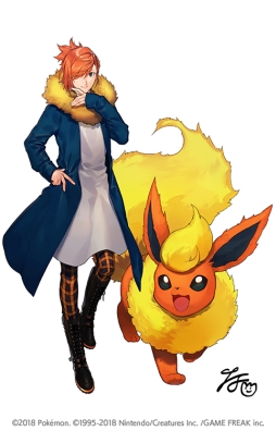 画像ギャラリー No.002のサムネイル画像 / 「プロジェクトイーブイ」応援企画がムービックの公式Twitterで開催中。サンダースとブースターのオリジナルトレーナーが公開