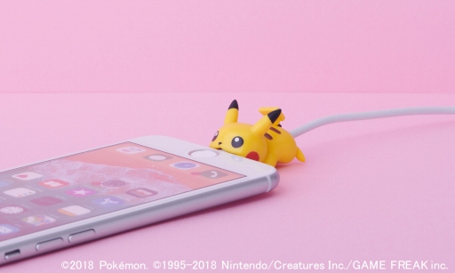 ポケモン のlightningケーブル用アクセサリ ケーブルバイト ポケモン が全6種で登場