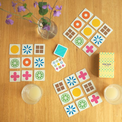 画像ギャラリー No.003のサムネイル画像 / オインクゲームズのタイルゲーム「ナインタイル」がグッド・トイ2018を受賞
