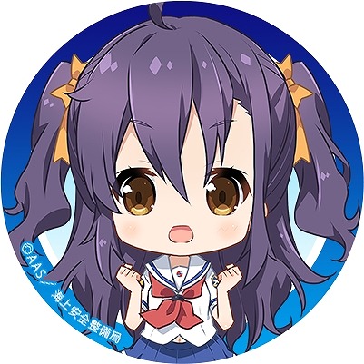 画像ギャラリー No.001のサムネイル画像 / 「ハイスクール・フリート 艦隊バトルでピンチ!」,駿河留奈のTwitterアイコン&ヘッダーを配布