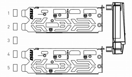  No.002Υͥ / MSIGeForce RTX 2080꡼ѤȤʤNVLink SLI֥åȯ