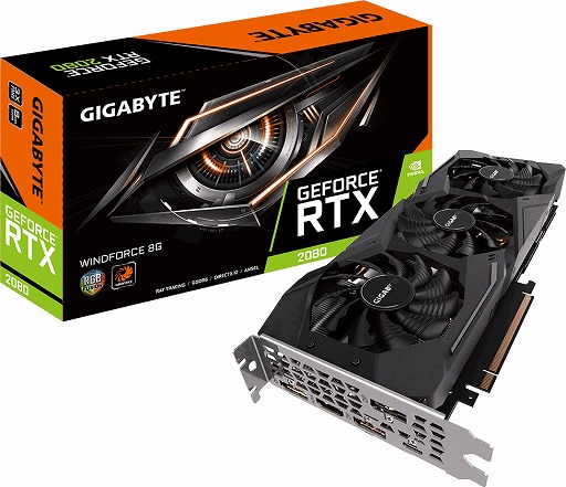 ���������꡼ No.001�Υ���ͥ������ / ��WINDFORCE 3X�ץ����顼��ܤ�GIGABYTE��RTX 2080�����ɤ�ȯ��