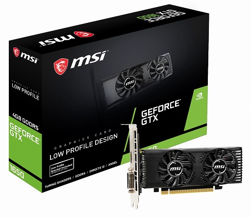 画像ギャラリー No.002のサムネイル画像 / MSIからロープロ仕様のGeForce GTX 1650搭載カードが発売に