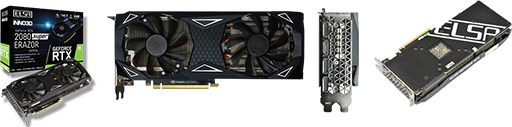 画像ギャラリー No.001のサムネイル画像 / 独自2連ファンクーラーを採用したELSA製RTX 2080 SUPERカード登場。価格は税込11万円台後半