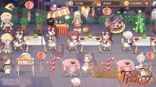 画像ギャラリー No.004のサムネイル画像 / 「フードファンタジー」が今秋リリース。食霊を率いてのバトルやレストラン経営を楽しめるスマホ向けシミュレーションゲーム