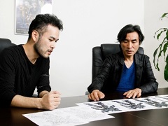 「DAEMON X MACHINA」のキーマン佃 健一郎氏と河森正治氏にインタビュー。そのメカニカルデザインに迫り，謎多きメカアクションを紐解く