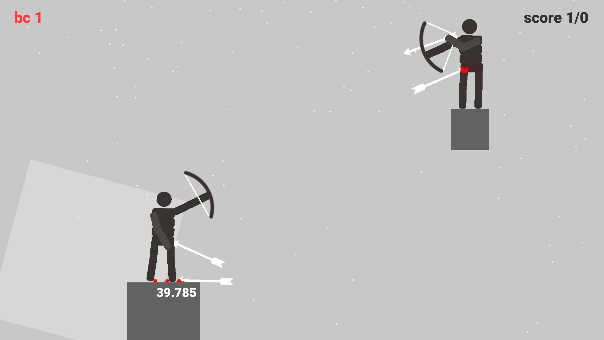 画像集 002 棒人間によるシュールな弓バトル Android向けアクション Stickman Archers を紹介する ほぼ 日刊スマホゲーム通信 第1735回 4gamer Net
