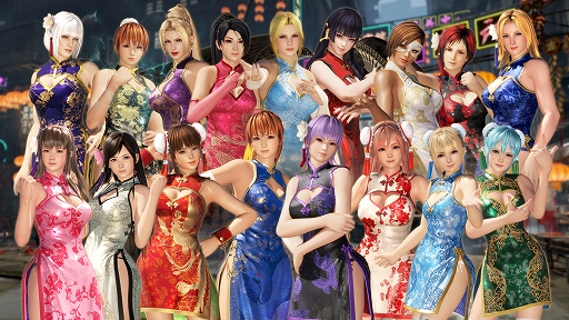 Doa6 キャラの技追加やバランス調整などを含む大規模アップデートを実施 Dlc 復刻 セクシーチャイナドレス も配信