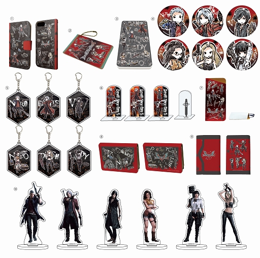 画像ギャラリー No.001のサムネイル画像 / 「デビル メイ クライ 5」とGraffArtのコラボグッズが5月24日に発売