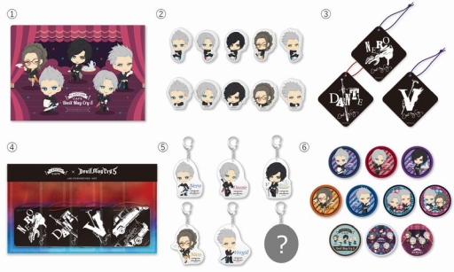 画像ギャラリー No.001のサムネイル画像 / 「デビル メイ クライ 5」とカプコンカフェ イオンレイクタウン店のコラボが9月5日から開催。グッズが公開