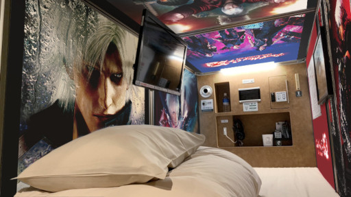 画像ギャラリー No.003のサムネイル画像 / 「Devil May Cry」と「安心お宿名古屋栄店」の宿泊コラボが4月1日から開催に
