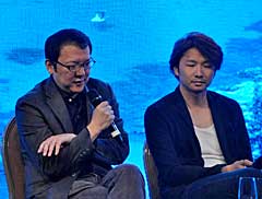 REBOOT Developの開幕基調講演は上田文人氏と宮崎英高氏。両氏のゲームデザインに対する姿勢と，開発の秘密を聞く