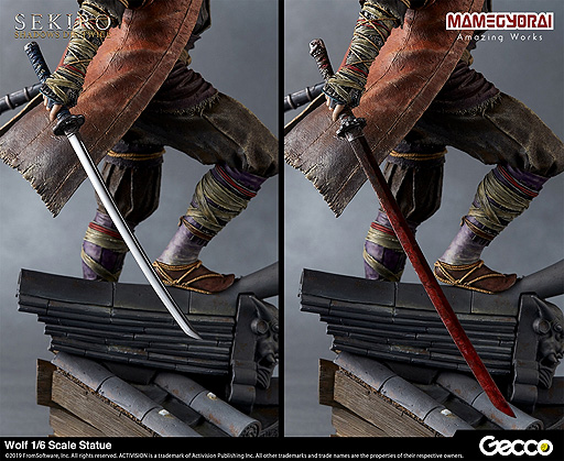 SEKIRO」主人公・狼の1/6スケール スタチューが登場。体のラインや忍