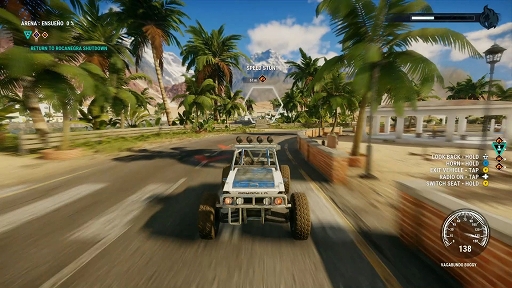 Tgs 18 ジャストコーズ 4 は進化したアタッチメントでさらにハチャメチャに 空飛ぶ戦車や新天候など 初公開シーンをチェックしてきた