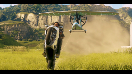 画像ギャラリー No.012のサムネイル画像 / 本日発売の「ジャストコーズ 4」。カスタマイズ可能になった「グラップリングフック」や,より便利になったファストトラベルなどの情報が公開