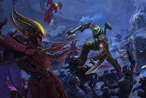 画像ギャラリー No.001のサムネイル画像 / 「DOOM Eternal」のDLC「The Ancient Gods, Part One」のティザームービー公開。フルバージョンは8月28日に披露