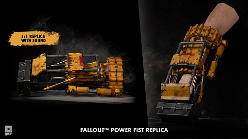 画像ギャラリー No.003のサムネイル画像 / 「Fallout」,装着可能なパワーアーマーのヘルメットとパワーフィストの実物大レプリカ発表