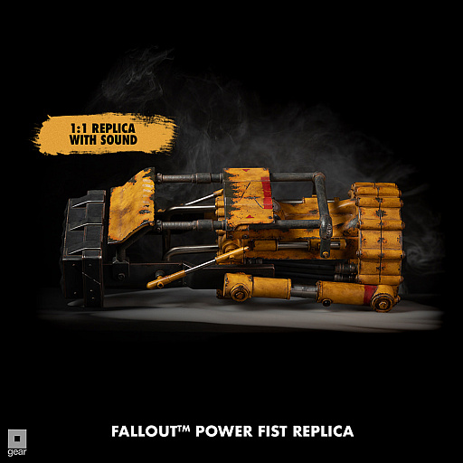 画像ギャラリー No.004のサムネイル画像 / 「Fallout」,装着可能なパワーアーマーのヘルメットとパワーフィストの実物大レプリカ発表