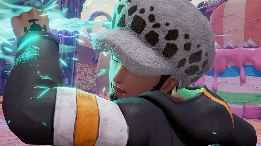 画像集 002 Jump Force にトラファルガー ローとグリムジョー ジャガージャックが参戦 追加dlcキャラクターパックが本日より配信