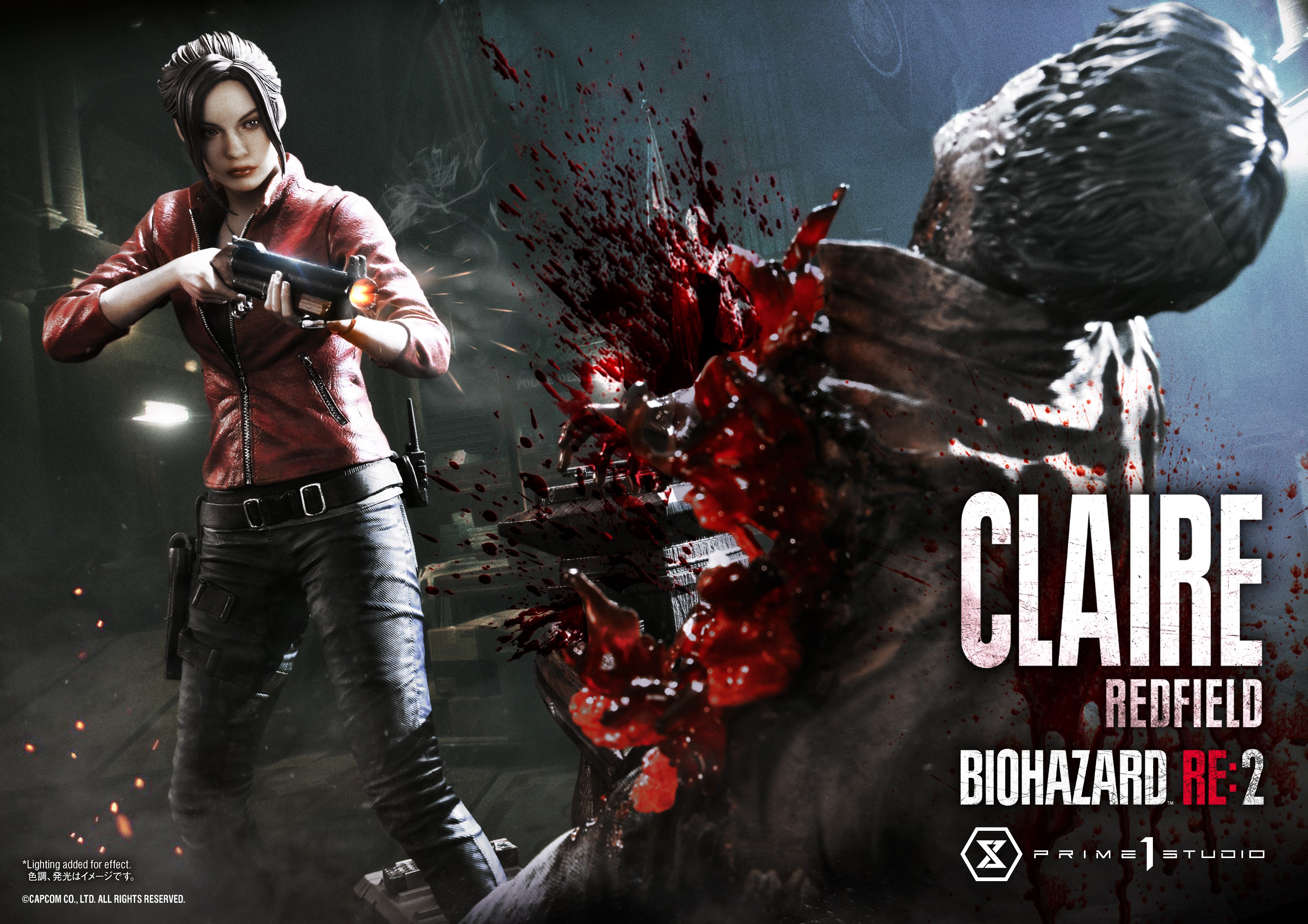 画像集no 006 バイオハザード Re 2 レオンとクレアのスタチューが登場