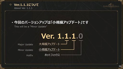 ꡼ No.004 | BABYLON'S FALL׸#07ݡȡǥ奨οܥμµץ쥤򤨤ƥåץǡVer1.1.1ξ󤬸