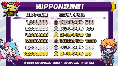 画像ギャラリー No.004のサムネイル画像 / 「ニンジャラ」で新イベント,第一回 IPPON MATSURIが7月22日に開幕。100名に1000ジャラが当たるTwitterキャンペーンも同時開催