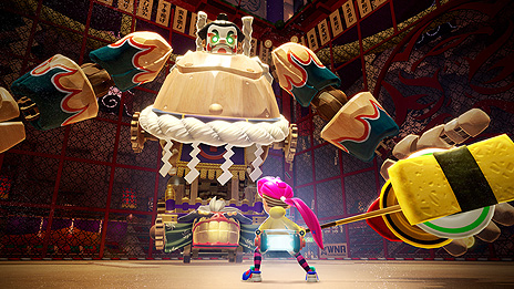 画像ギャラリー No.007のサムネイル画像 / 「ニンジャラ」シーズン3が本日開幕。 きゃりーぱみゅぱみゅさんによる「にんじゃりばんばん Steve Aoki Remix」とのコラボもスタート