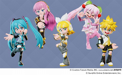 【ほにゃらら】 ニンジャラ」で「初音ミク」らバーチャル・シンガーとのコラボが