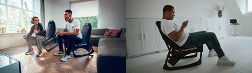 画像ギャラリー No.002のサムネイル画像 / ゲーム中に体が動く人向け? PUMAと共同開発したゲーマー向けロッキングチェアが発売に