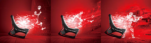 画像ギャラリー No.004のサムネイル画像 / ゲーム中に体が動く人向け? PUMAと共同開発したゲーマー向けロッキングチェアが発売に