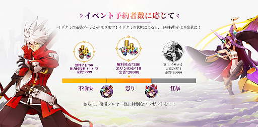 画像ギャラリー No.002のサムネイル画像 / 「サファイア・スフィア」,「BLAZBLUE CENTRALFICTION」とのコラボイベント予約キャンペーンが開催