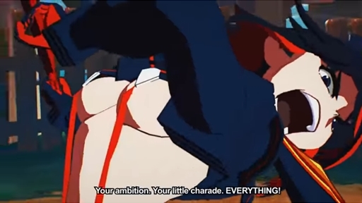 画像ギャラリー No.003のサムネイル画像 / 「キルラキル ザ・ゲーム -異布-」,Anime Expo 2018 トレイラーが公開に。3Dセルルックで表現されるバトルシーンが確認できる