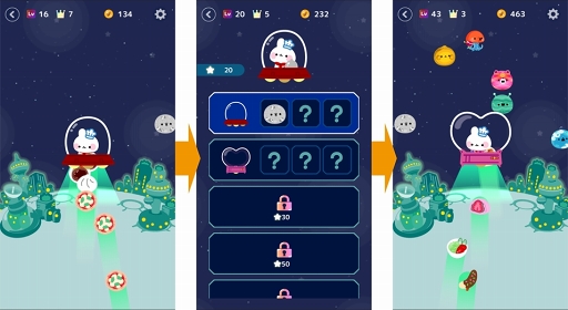 画像ギャラリー No.002のサムネイル画像 / “デリうさぎ”と一緒に遊ぶ数字パズルゲーム「なぞってデリバリー」の配信がスタート