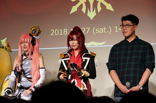 画像ギャラリー No.010のサムネイル画像 / 「グランドチェイス -次元の追跡者-」のオフラインイベント「レッドナイツ発足式」をレポート。ロードマップやコラボ情報も明らかに