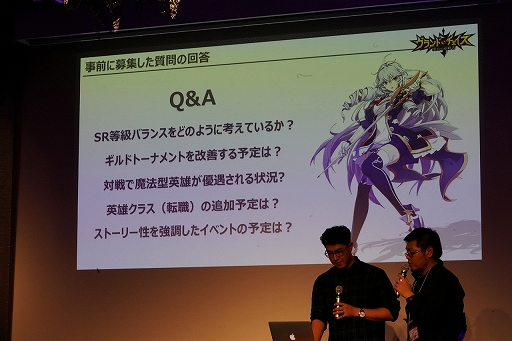 画像ギャラリー No.014のサムネイル画像 / 「グランドチェイス -次元の追跡者-」のオフラインイベント「レッドナイツ発足式」をレポート。ロードマップやコラボ情報も明らかに