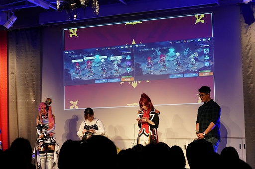 画像ギャラリー No.021のサムネイル画像 / 「グランドチェイス -次元の追跡者-」のオフラインイベント「レッドナイツ発足式」をレポート。ロードマップやコラボ情報も明らかに