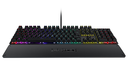 画像ギャラリー No.001のサムネイル画像 / ASUS,高耐久を謳うゲーマー向け日本語フルキーボードを国内発売