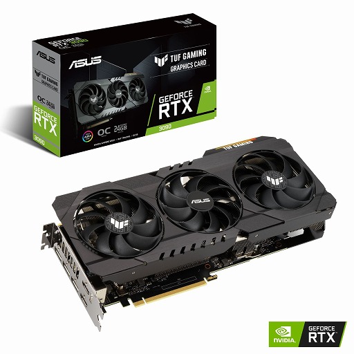 ���������꡼ No.001�Υ���ͥ������ / TUF Gaming����OC���ͤ�RTX 3090�����RTX 3080��ܥ����ɤ��о�