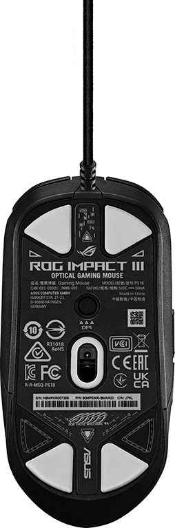 画像ギャラリー No.007のサムネイル画像 / 5000円前後で買えるシンプルなASUS製ワイヤードマウス2製品が発売に