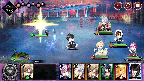 画像集 005 クリムゾンクラン シナリオパートとバトルシーンのゲーム画面を公開