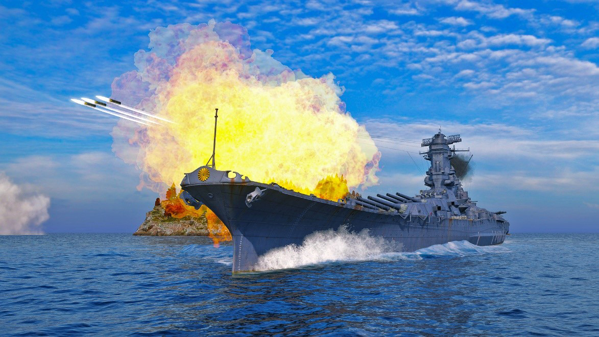 画像集 002 World Of Warships Legends 戦艦 大和 を期間限定で使用できるイベント
