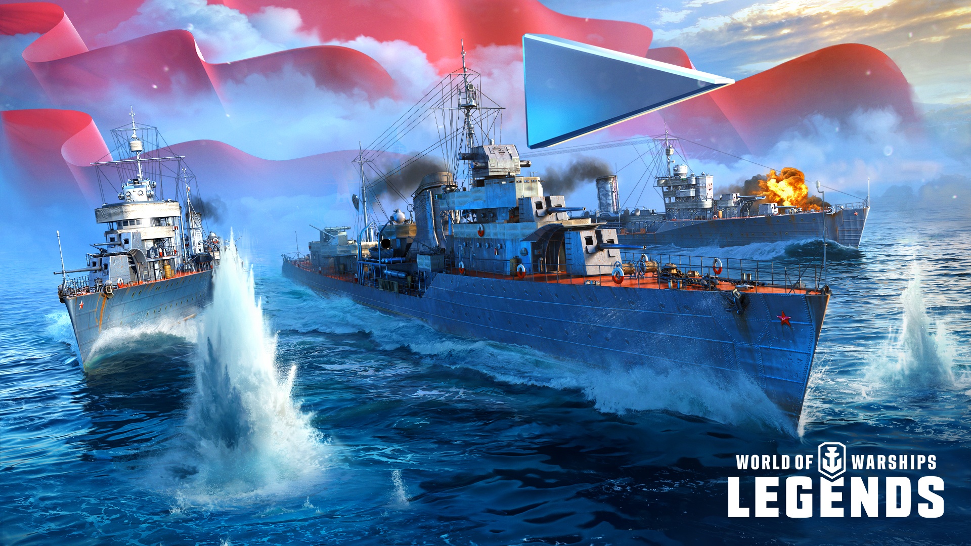 画像集no 001 World Of Warships Legends ソ連の駆逐艦が正式に登場 戦艦のアーリーアクセスを開始