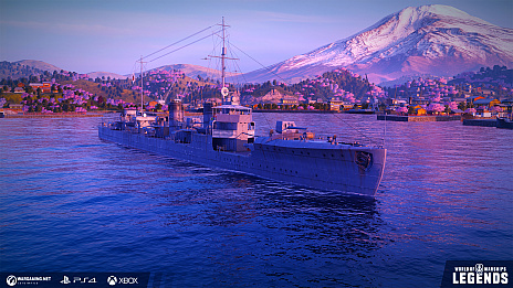 画像ギャラリー No.007のサムネイル画像 / 「World of Warships: Legends」の最新アップデート情報が公開。峯風,初春など日本駆逐艦がツリーに登場