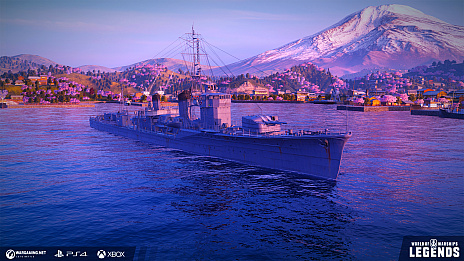 画像ギャラリー No.008のサムネイル画像 / 「World of Warships: Legends」の最新アップデート情報が公開。峯風,初春など日本駆逐艦がツリーに登場