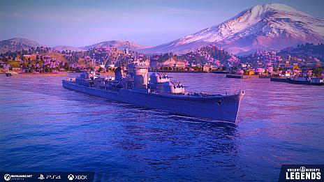 画像ギャラリー No.009のサムネイル画像 / 「World of Warships: Legends」の最新アップデート情報が公開。峯風,初春など日本駆逐艦がツリーに登場